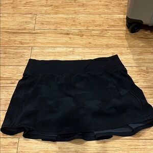 lululemon athletica Black Camo Skort